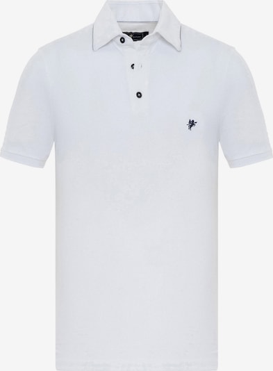DENIM CULTURE T-Shirt 'Theron' en bleu marine / blanc, Vue avec produit
