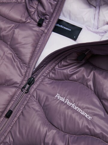 PEAK PERFORMANCE Outdoor Jacket 'Helium Down' in Purple