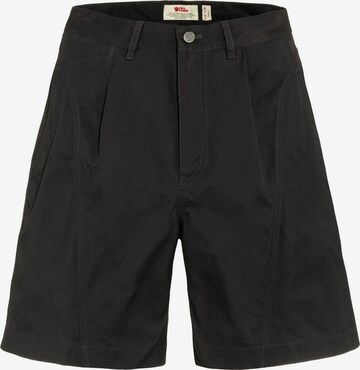 Fjällräven Athletic Pants 'Vardag' in Black: front