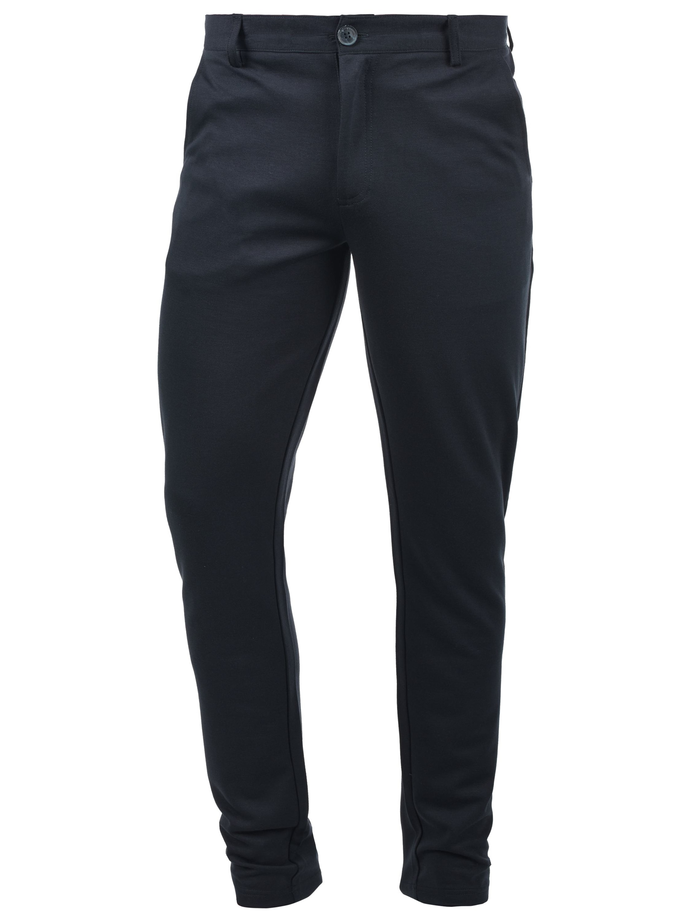 BLEND Slimfit Chinohose 'Colin' in Schwarz: Vorderseite