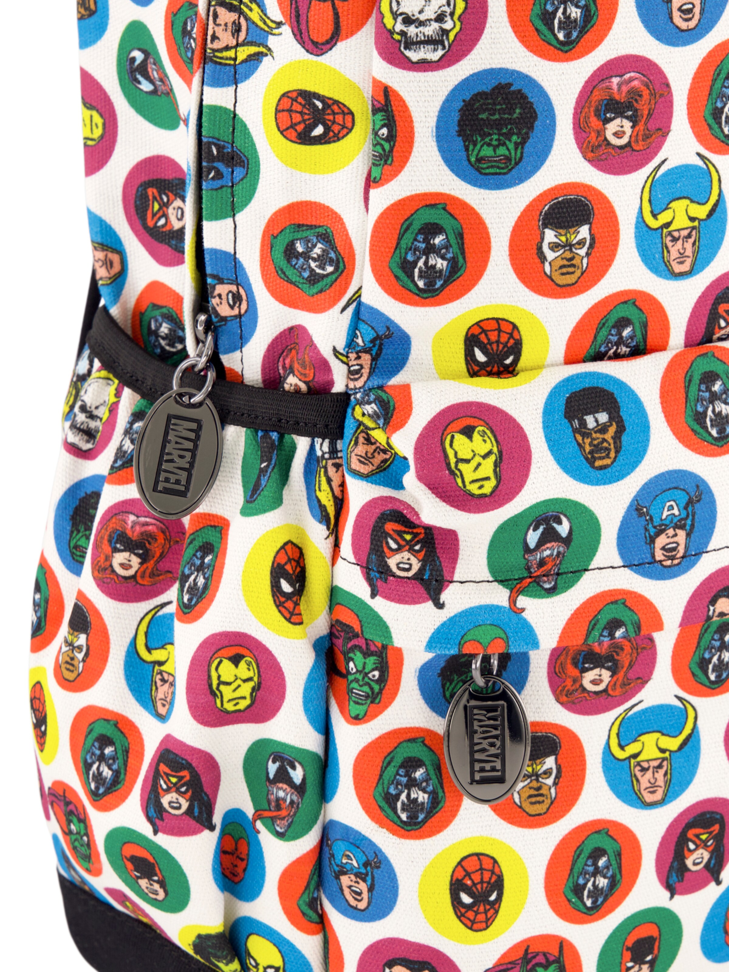 DISNEY Hátizsák 'Marvel Villains And Heroes' - fehér