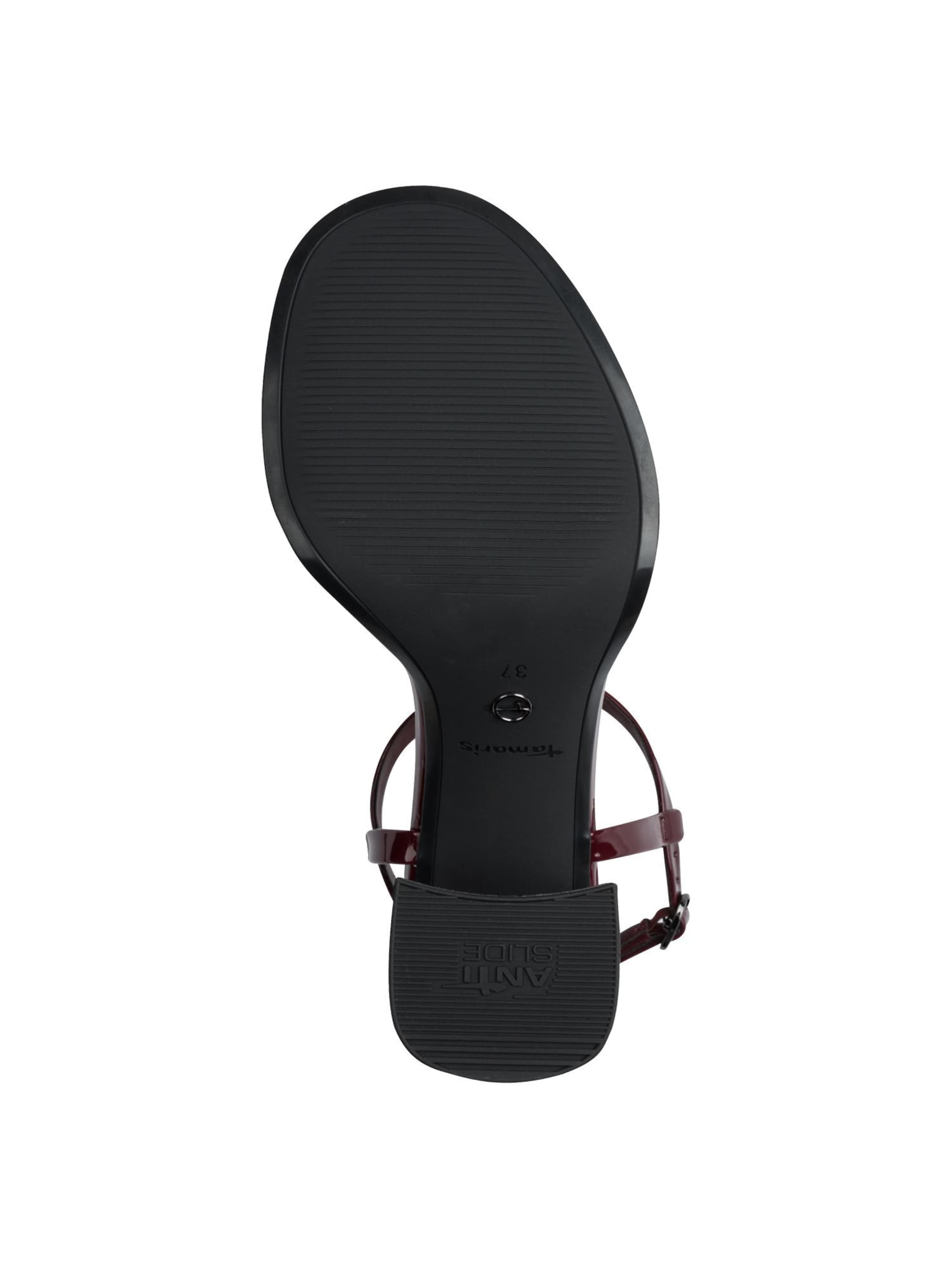 raudona Tamaris Sandalai