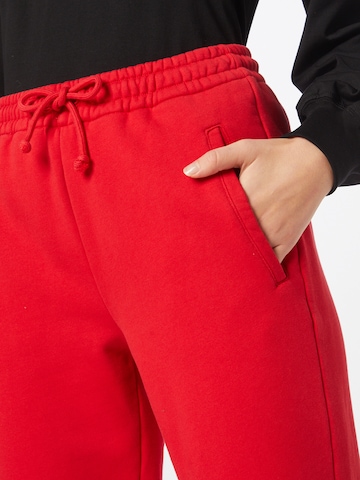 Effilé Pantalon 'ONCE' DRYKORN en rouge