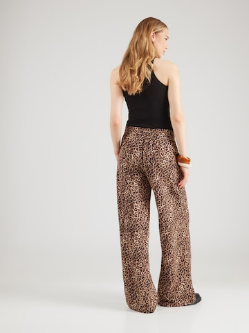 ABOUT YOU Широкий Штаны 'Elmira' в Черный