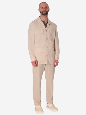 Distretto12 Between-season jacket 'Alloro' in White