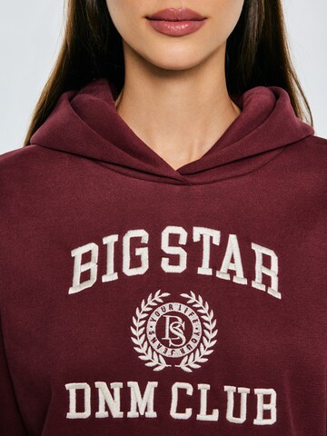 Felpa 'MERTA' di BIG STAR in rosso