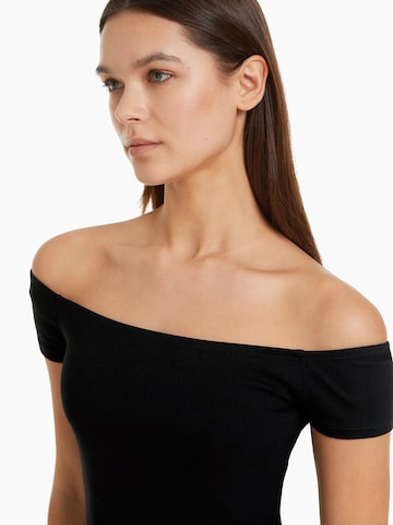 Bershka Kleid in Schwarz