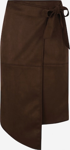 FRESHLIONS Wickelrock 'Aska' in Braun: Vorderseite