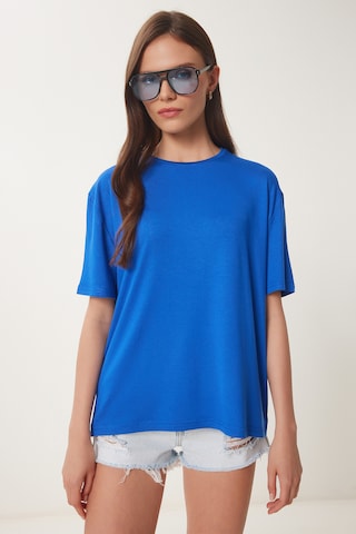 T-shirt Happiness İstanbul en bleu
