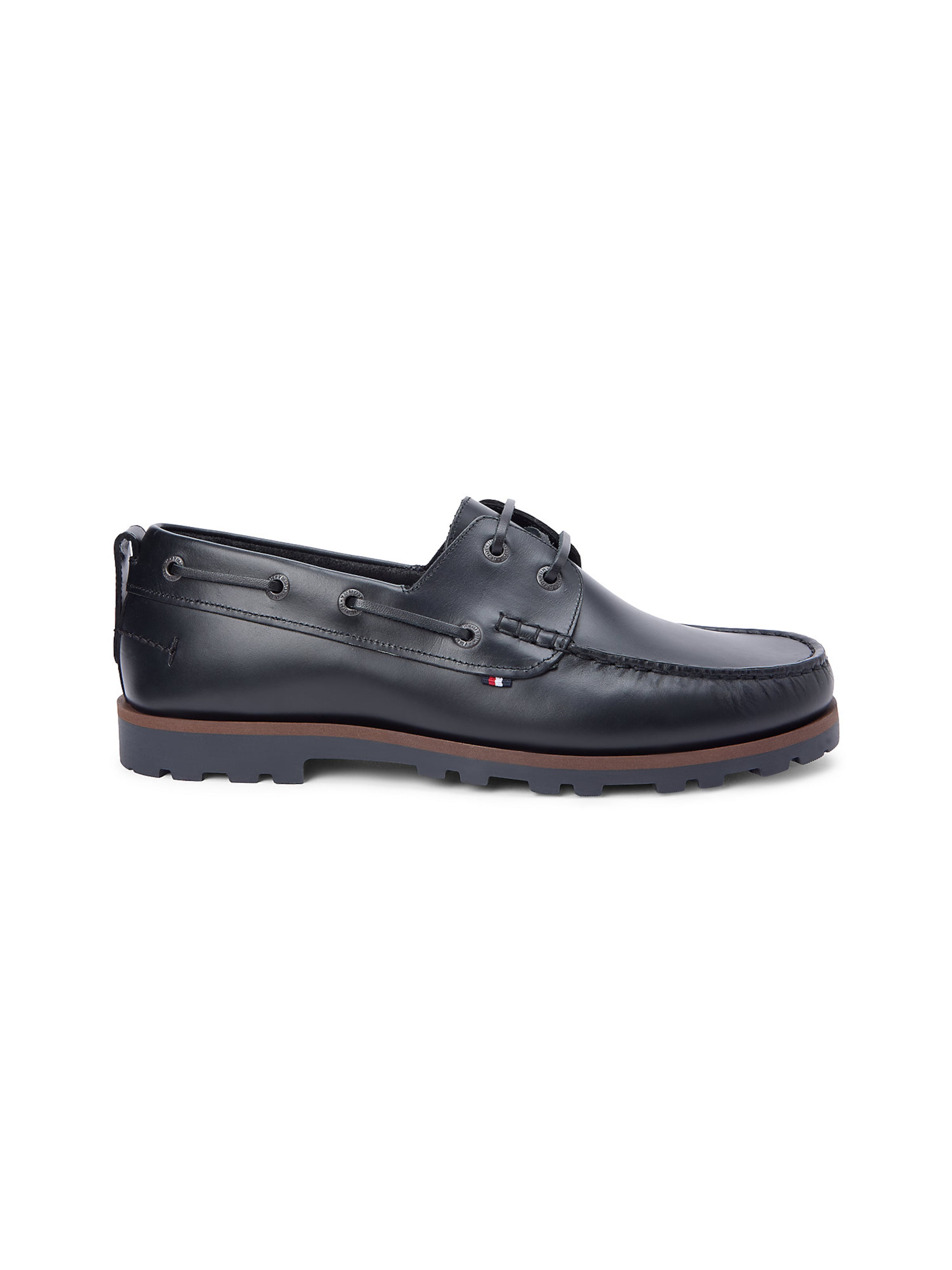 TOMMY HILFIGER Mocassins in Zwart