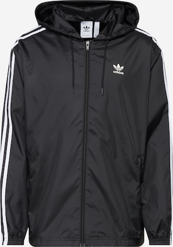 ADIDAS ORIGINALS Between-Season Jacket in Black: front