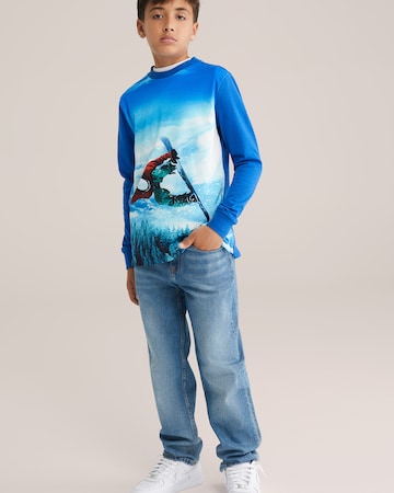 WE Fashion Shirt in Blue