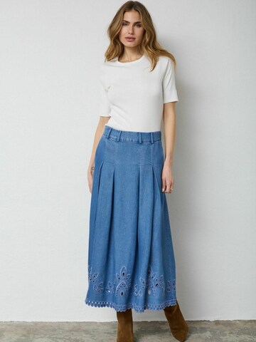 Gonna ' TellyCC ' di co'couture in blu: frontale