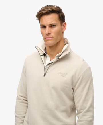 Superdry Sweatshirt 'Essential' in Beige