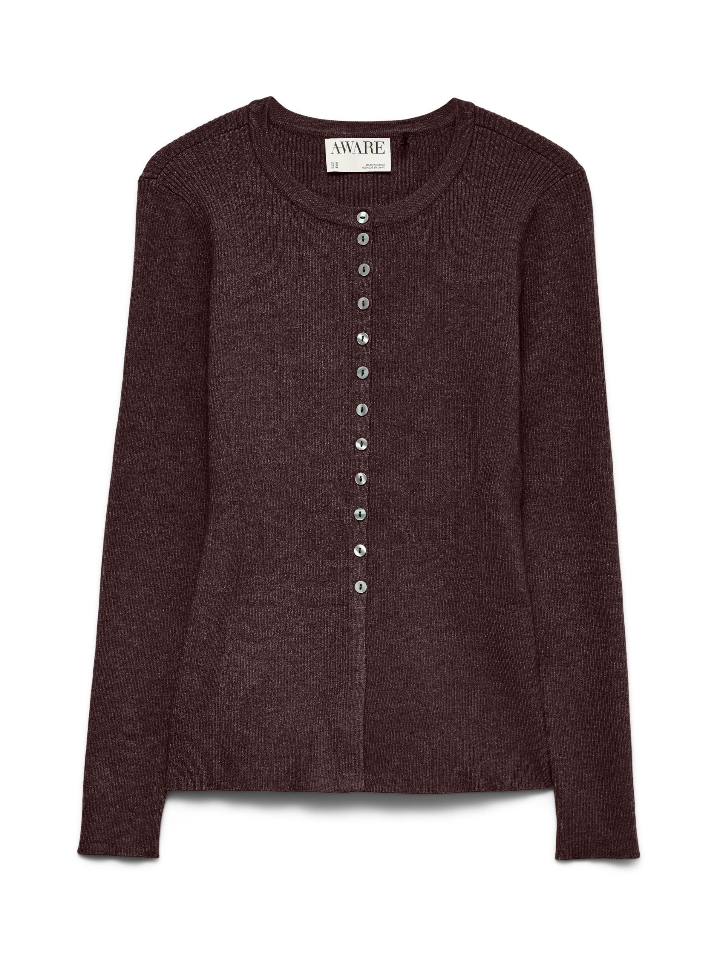 Aware - Cárdigan 'AWUkino ' en lila: frente