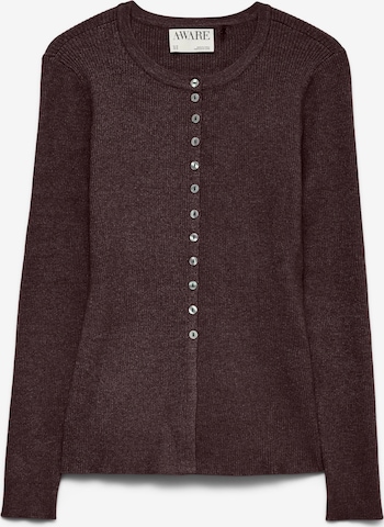 Cardigan 'AWUkino ' VERO MODA en violet : devant