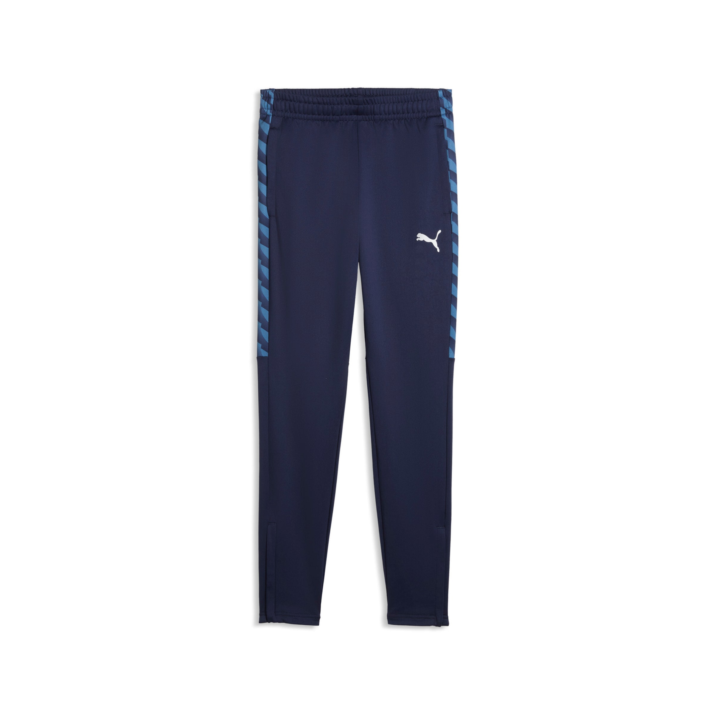 PUMA Workout Pants in Blue: front