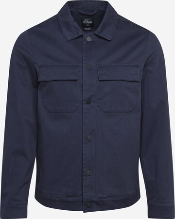 s.Oliver Regular fit Between-Season Jacket in Blue: front