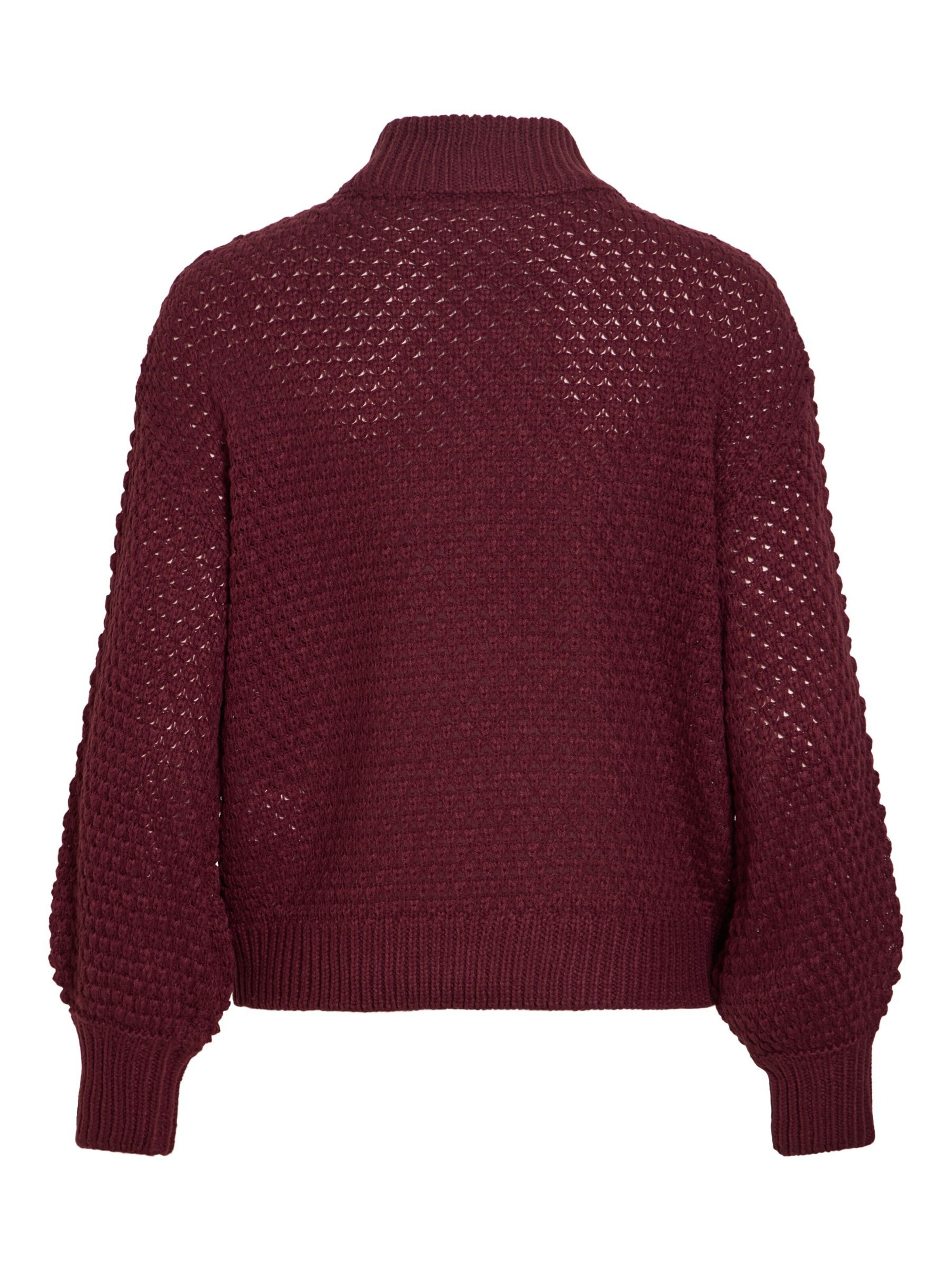 VILA Sweater 'IOMY' in Brown