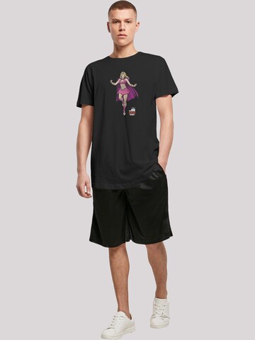 T-Shirt 'Big Bang Theory Penny Superhero' F4NT4STIC en noir