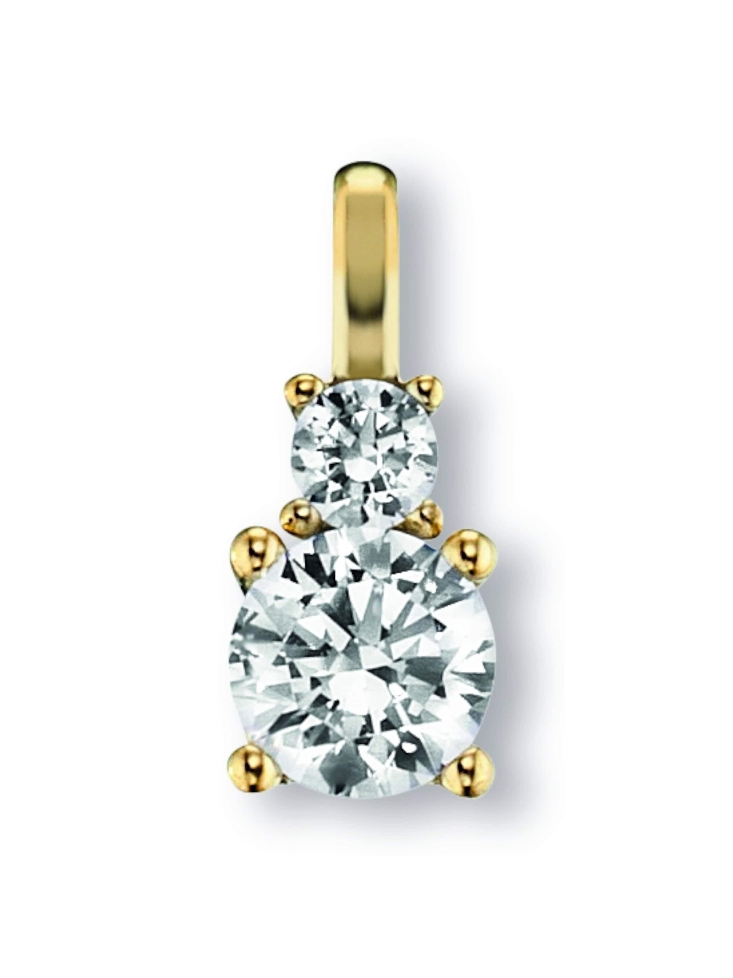 ONE ELEMENT Anhänger in Gold: Vorderseite