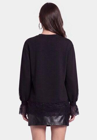 faina - Sudadera en negro