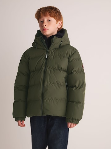 Superdry & Co Talvitakki värissä vihreä: etupuoli