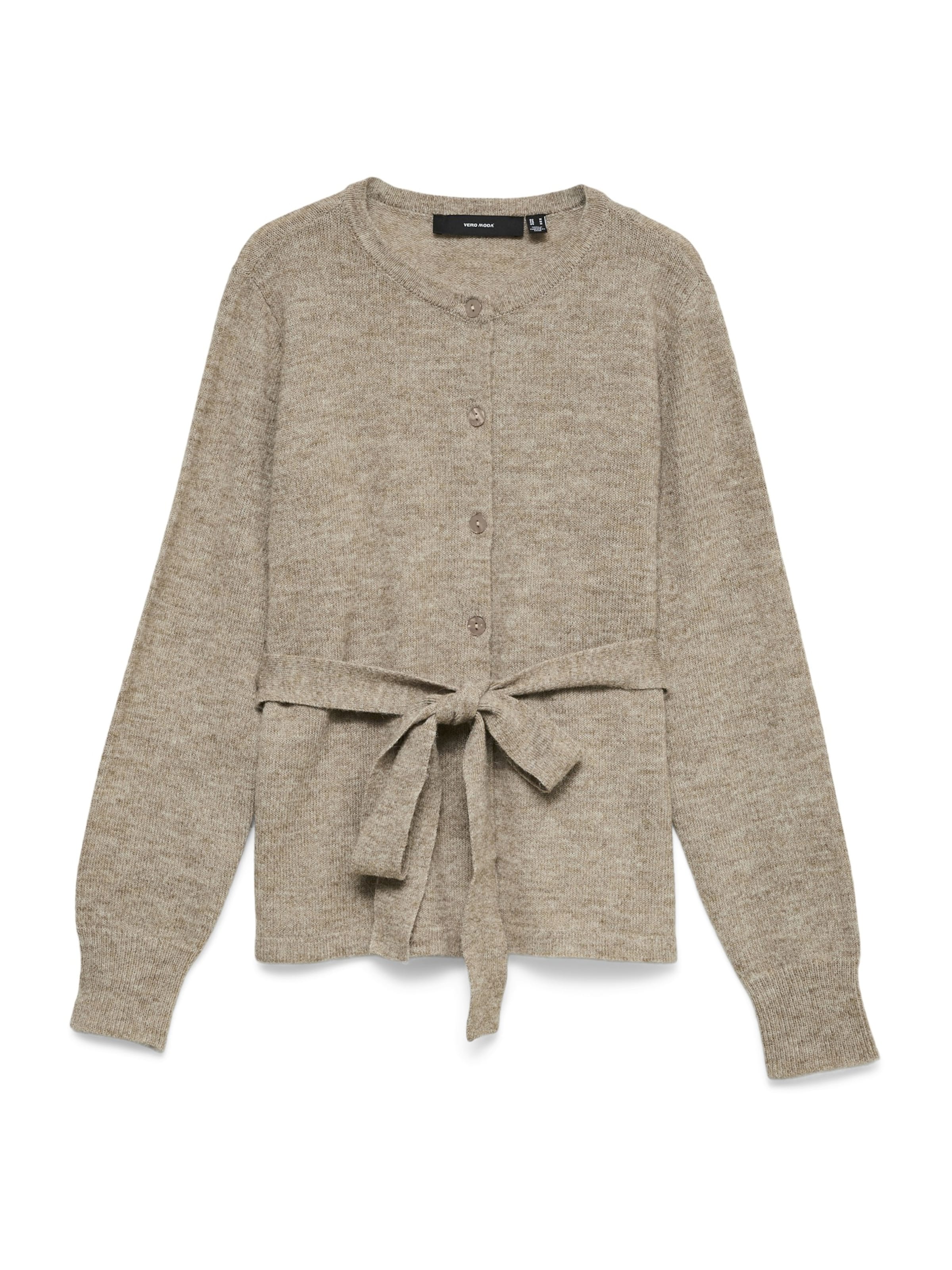 Vero Moda Maternity Kampsun 'VMMTEAK', värv beež: eest vaates