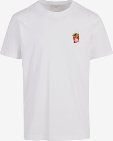 Mister Tee Shirt 'Today Is Fryday' in White: front