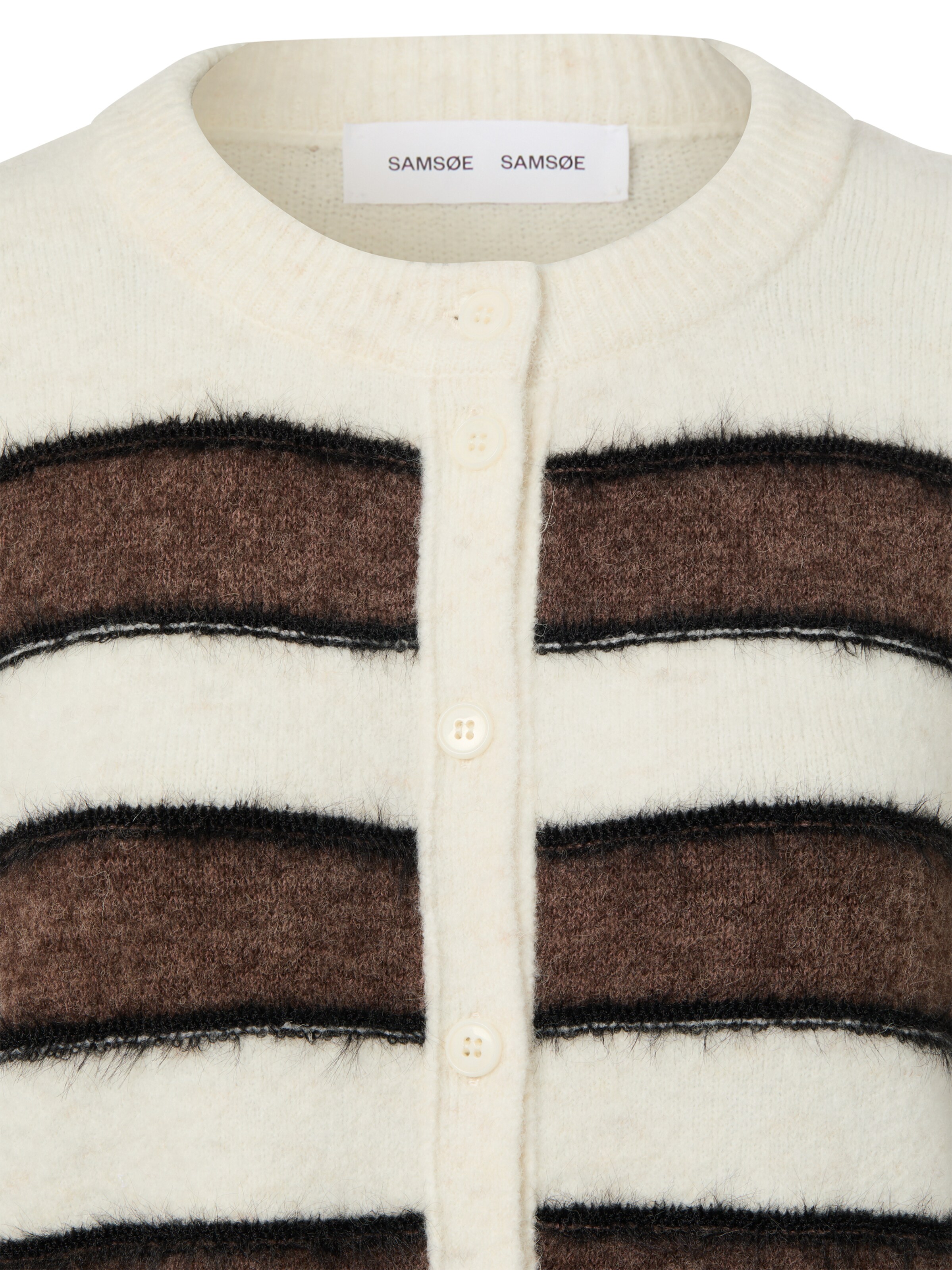 Cardigan 'Sacian' Samsøe Samsøe en marron