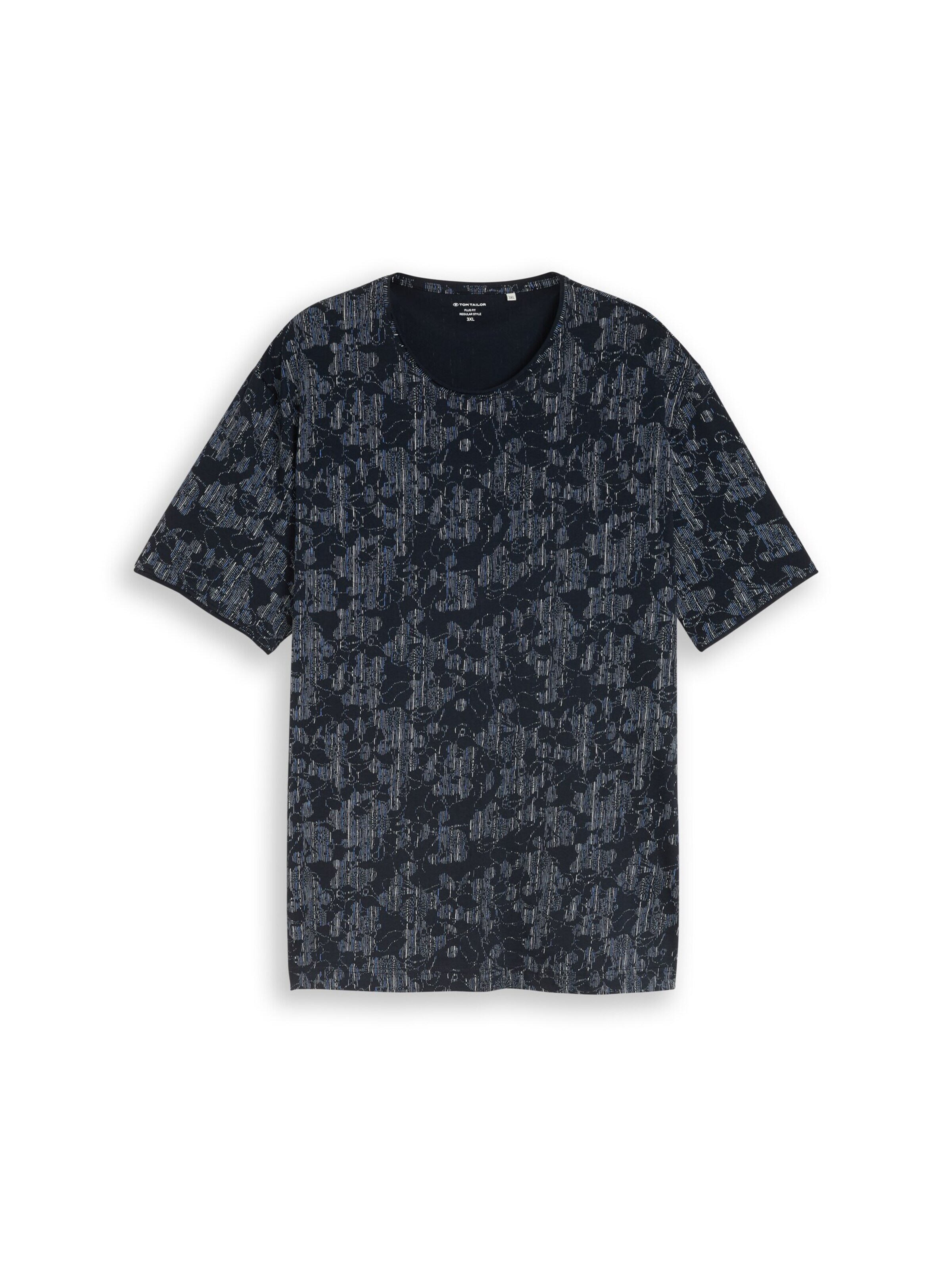 TOM TAILOR Men + T-Shirt in Blau: Vorderseite