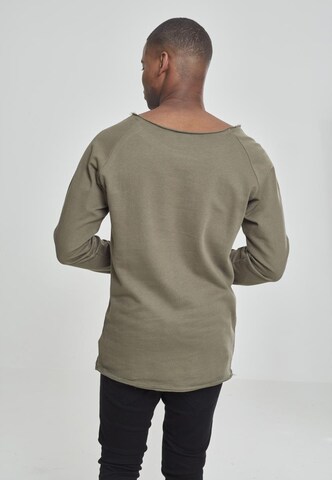 Urban Classics Sweatshirt in Green