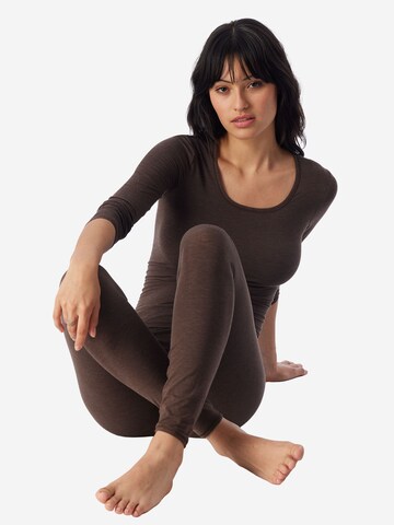 Maillot de corps ' Personal Fit ' SCHIESSER en marron