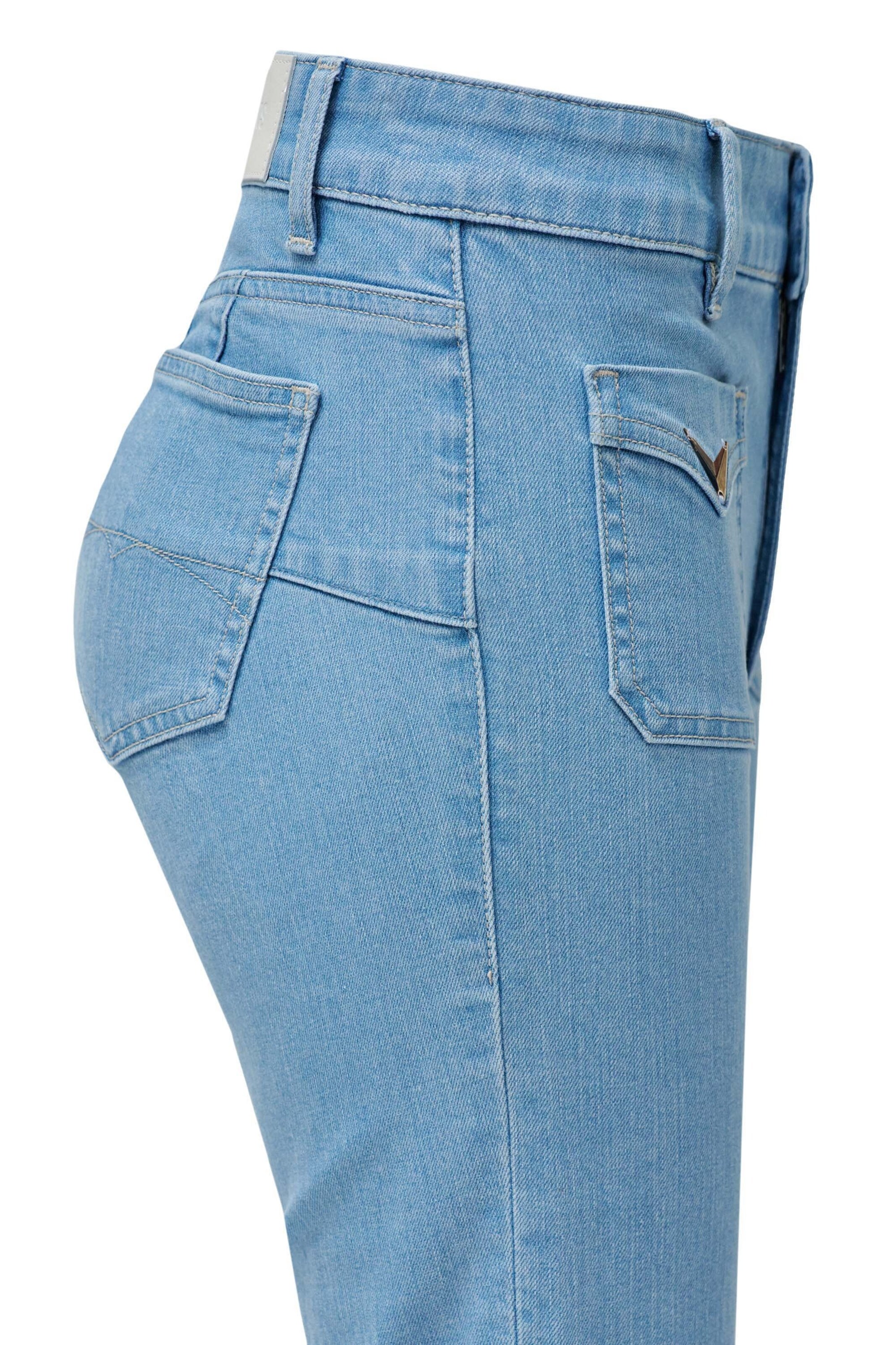 Salsa Jeans Flared Jeans 'Destiny' in Blau