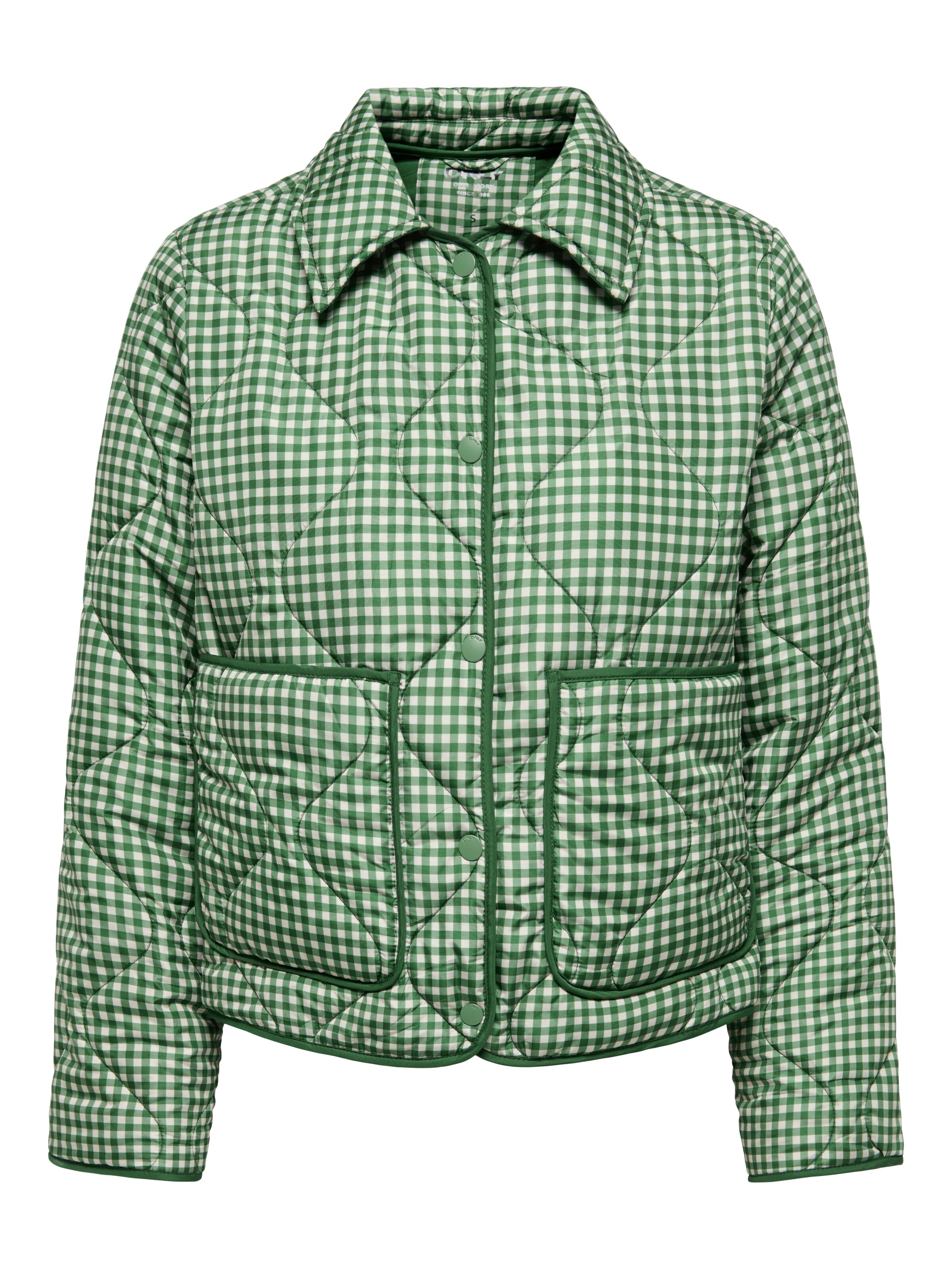 ONLY Between-season jacket 'ONLDOTTIE' in Green: front