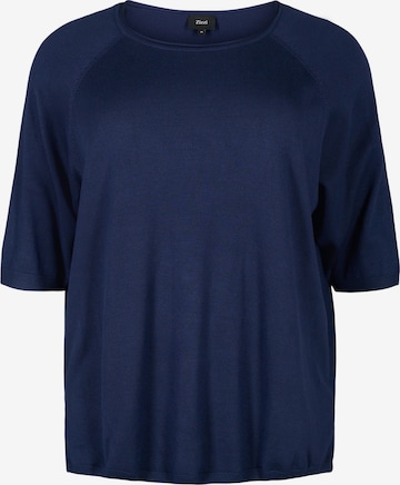 Zizzi - Pullover 'Cacarrie' em azul: frente