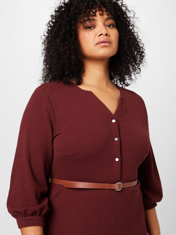 Robe 'Ilona' ABOUT YOU Curvy en rouge