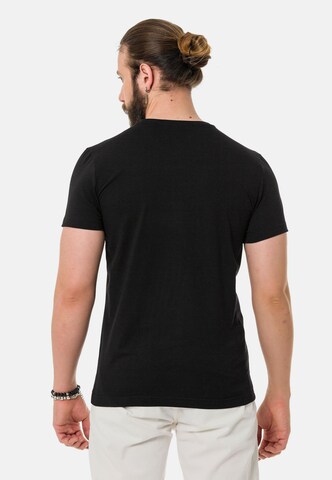 CIPO & BAXX T-Shirt in Schwarz