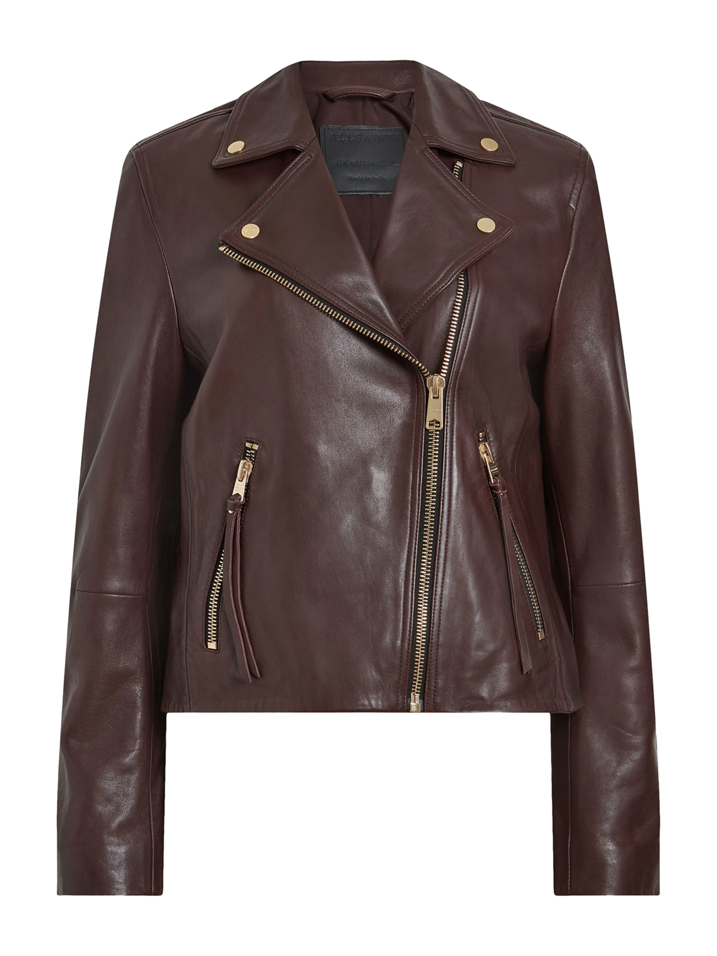 AllSaints Демисезонная куртка 'DALBY' в Красный: спереди