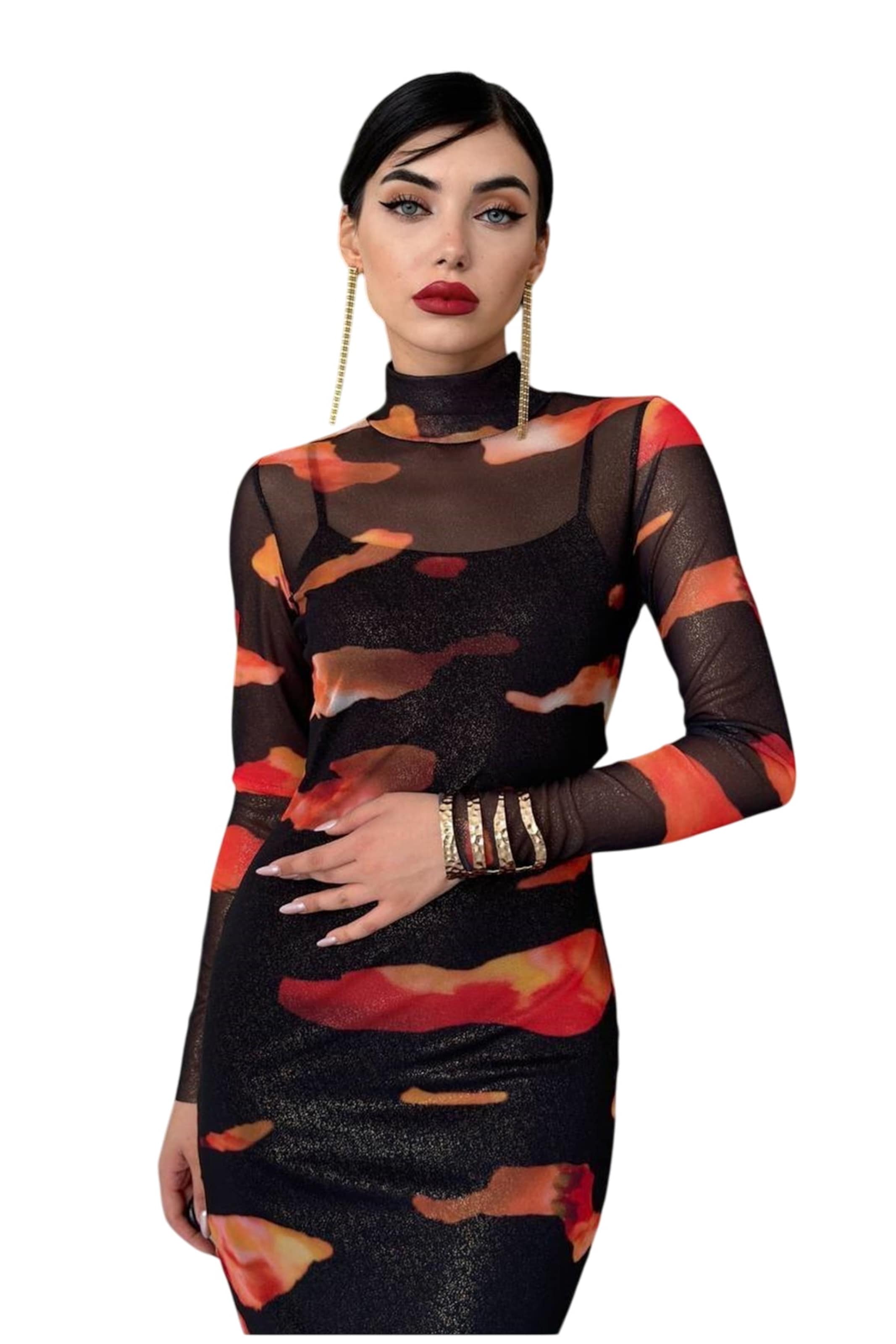 WOMAN VISION Dress in Black