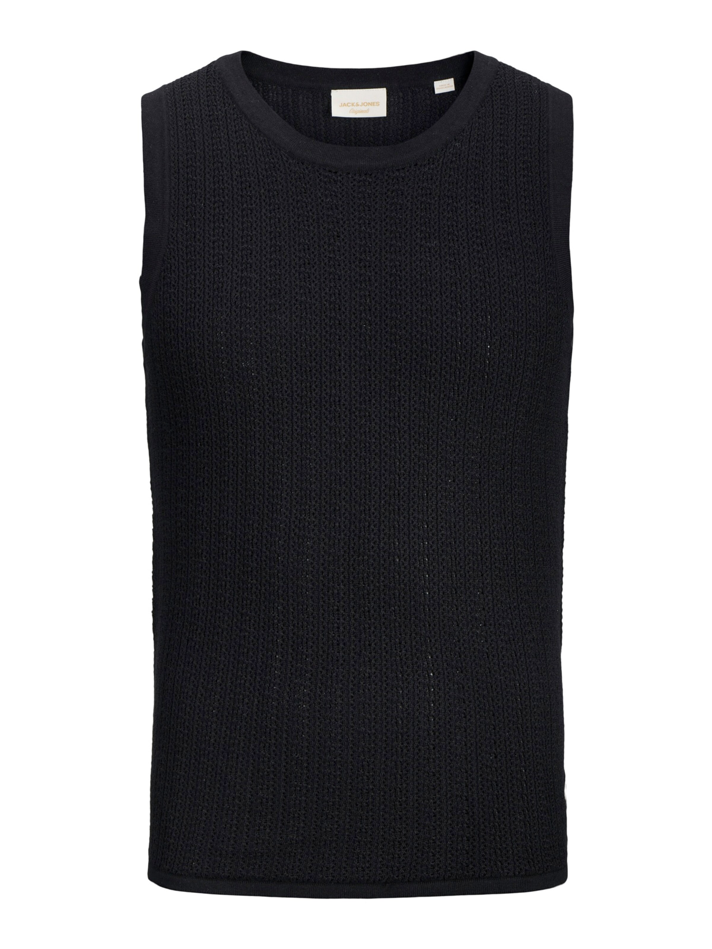 JACK & JONES - Jersey 'JORMENTON' en negro: frente