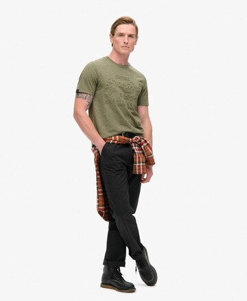 Superdry Μπλουζάκι σε πράσινο