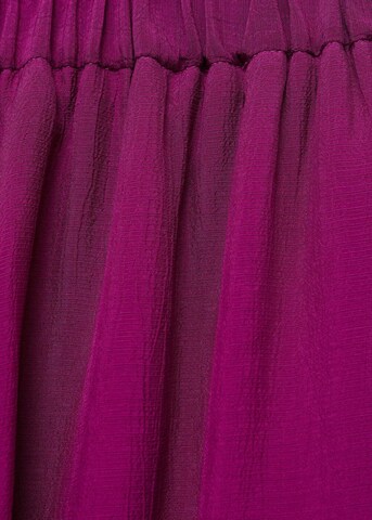 MANGO Wide Leg Hose 'Floris' in Lila