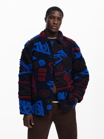 Desigual Between-season jacket in Blue: front