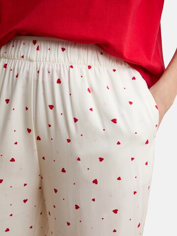 Pantaloncini da pigiama 'Bandana' di ETAM in bianco
