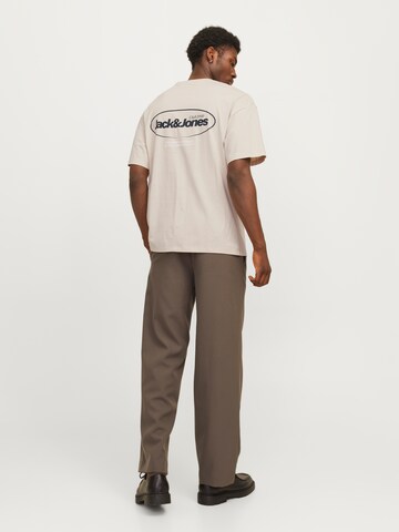 JACK & JONES Koszulka 'JJEBradley' w kolorze beżowy: przód