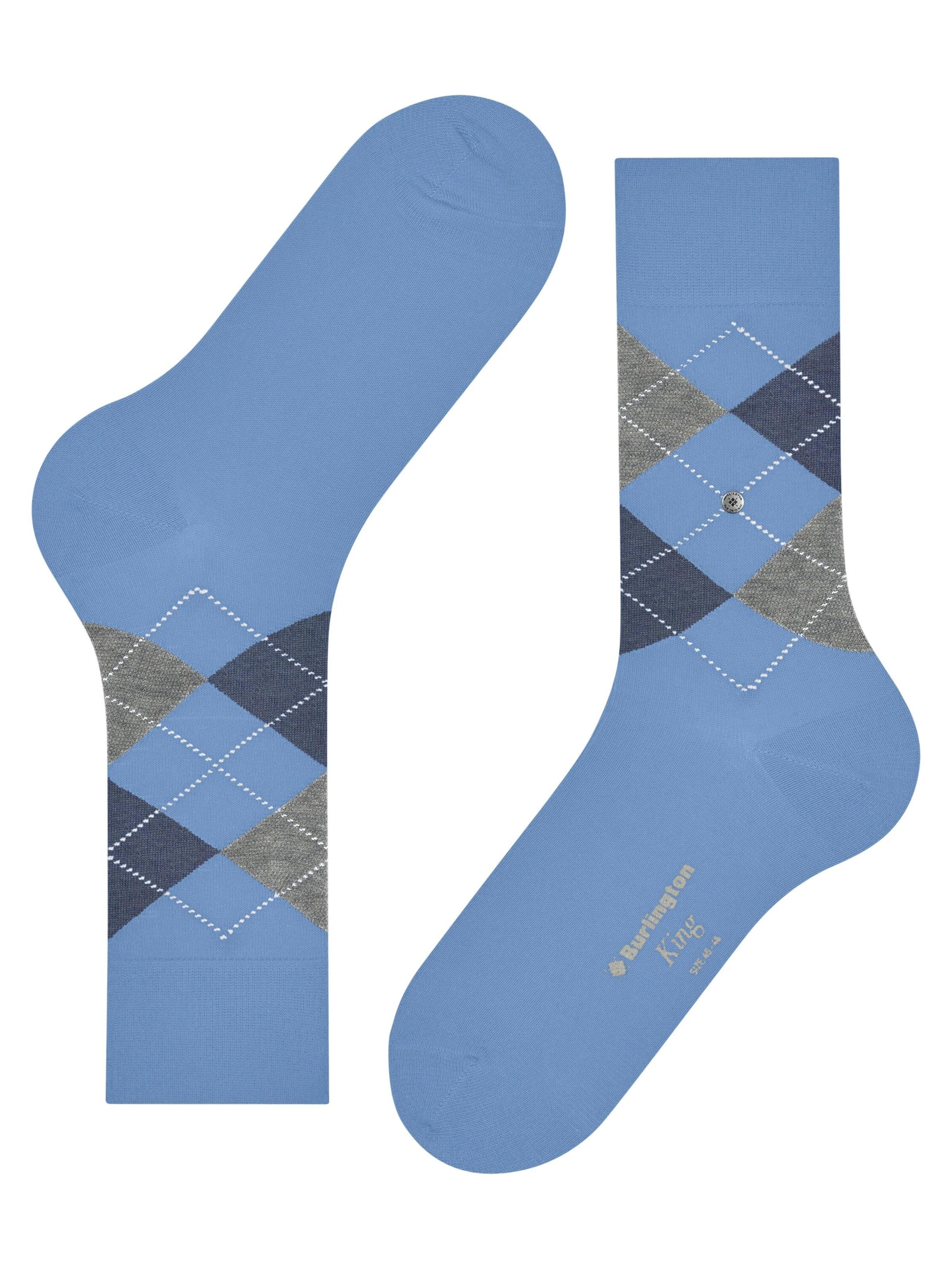 BURLINGTON Socks 'King' in Blue