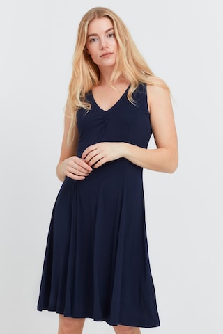 Fransa Dress in Blue: front