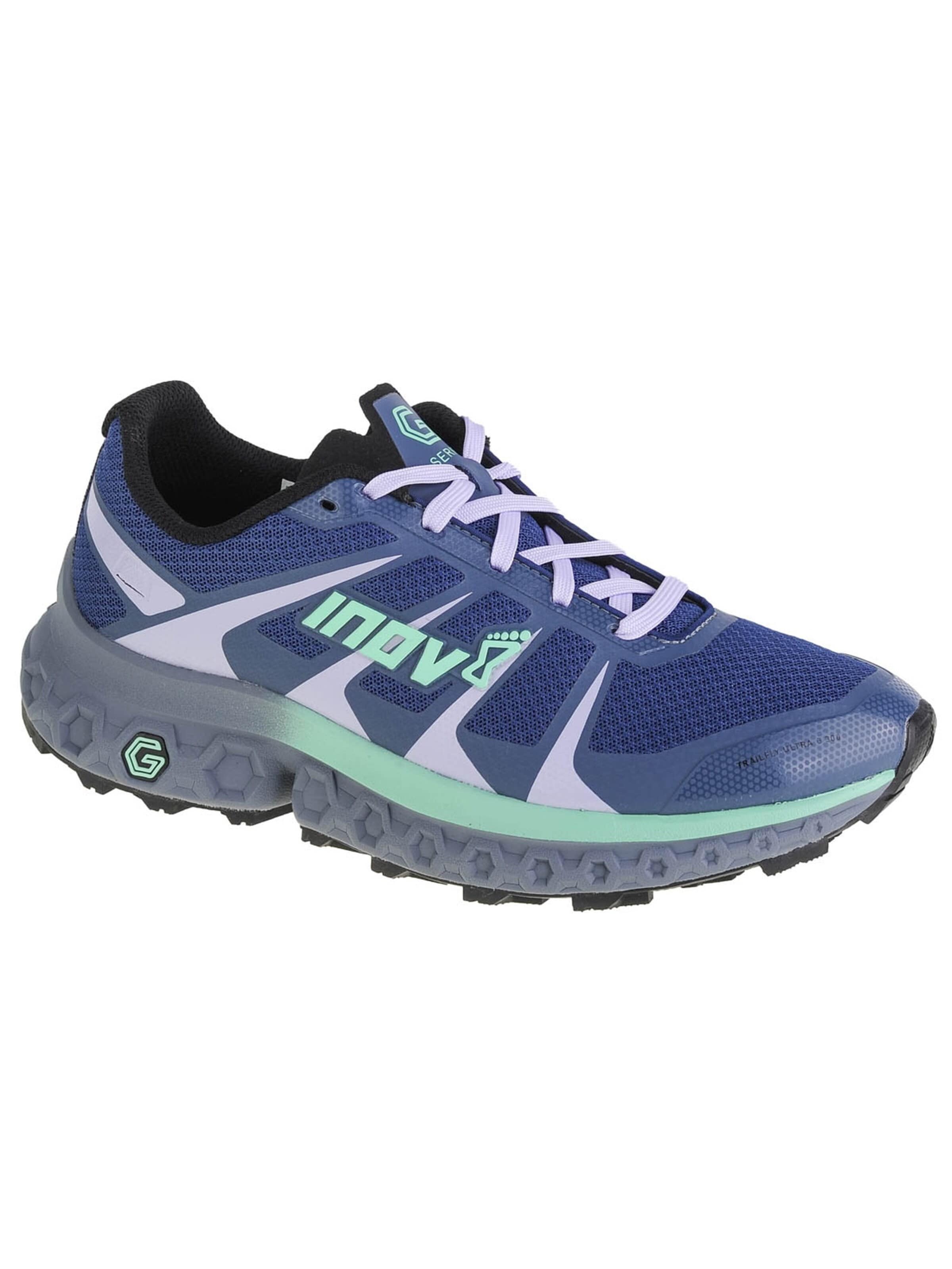 Inov-8 Running shoe 'Trailfly Ultra G 300 Max' in Blue: front