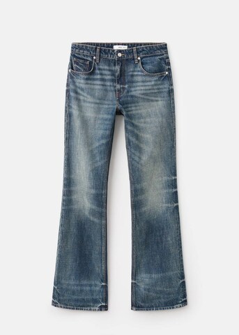 MANGO Flared Jeans in Blue